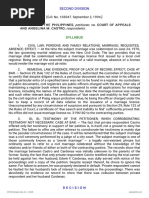 Petitioner vs. vs. Respondents: Second Division