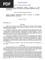 Petitioner Vs Vs Respondents: Second Division