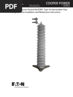 Ultrasil Polymer Housed Varistar Type Ui Intermediate Class Surge Arresters Installation and Maintenance Instructions Mn235001en PDF