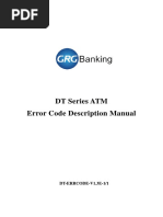 DT Series ATM Error Code Manual (v1.3)