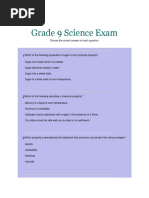 Science Quiz Be Reviewer