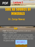 Lecture 3 Soil As Source of Minerals