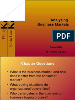 Analyzing Business Markets: Prepared By, Mr. Nishant Agrawal