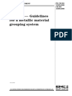 Welding Ð Guidelines For A Metallic Material Grouping System