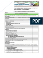 SBM Checklist