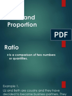 Ratio and Proportion