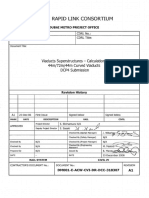 Dubai Metro Calculation Note BCL