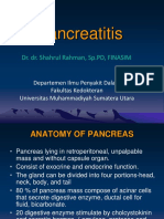 Pancreatitis: Dr. Dr. Shahrul Rahman, SP - PD, FINASIM