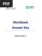 Advanced 1 - Workbook Answer Keys - 8 Units - Final