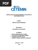 Grupo Electrogeno Informe