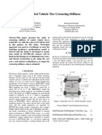 Scaled Vehicle Cornering Stiffness