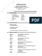 Curriculum Vitae Jose Luis Pari