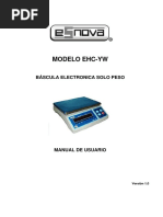 Báscula Esnova Modelo EHC-YW