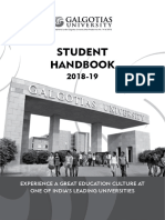 Student Handbook 2018 19