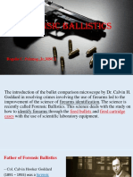 Forensic Ballistics: Rogelio C. Palanog.,Jr.,MSCJ