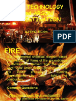 Fire Technology and Arson Investigation - AJ EYO, RCrim. - All Glory To Jesus