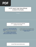 NSTP and The Philippine Constitution - Report