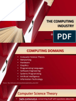 Topic 1 Fields of Computing PDF