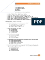 Enumeration:List Down The Correct Answers: Fundamentals of Accounting 2