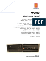 MP8200 Maintenance Manual 366813B - 44 Pag PDF