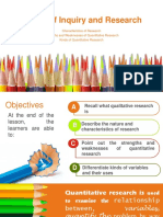 Week 1 Characteristics, Strengths and Weaknesses