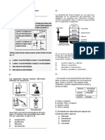 Examen de Química para 9° Grado