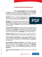 Reglamento de Depósito de Dinero Electrónico Daviplata