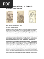 La Caricatura Política y La Violencia Liberal