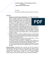 Psicopatologia Forense / Nicaragua. Autor: MSc. Luis Bravo