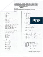 Math, Physics and Chem Exam 2 PDF