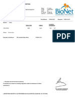 Examenes de Sangre 28-08-2018