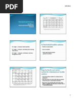 To Find Initial Feasible Solution: Steps For North West Corner: Method For Obtaining Basic Feasible Solution