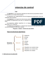 Tema 3 Sentencias de Control