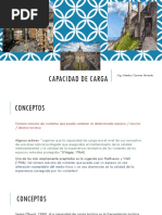 Capacidad de Carga Turística