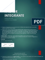 Factor Integrante