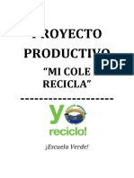 Proyecto de Mini Reciclaje