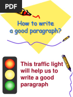 How To Write A Good Paragraph