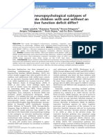 Validating Neuropsychological Subtypes of ADHD: How Do Children and An Executive Function Deficit Differ?