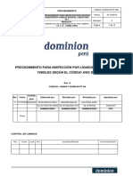 Procedimiento para Inspeccion Por Liquidos Penetrantes Segun AWS D1 1