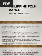 Philippine Folk Dance: Basic Movement Skills