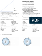 Long Quiz in Araling Panlipunan 8