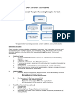 Cash & Cash Equivalents, Lecture &exercises