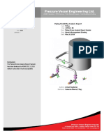 Sample Pipe Stress Report