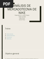 Análisis de Mercadotecnia de Nike