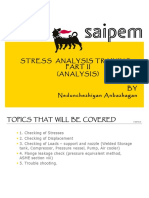 Stress Analysis Training - (Analysis) BY Nedunchezhiyan Anbazhagan