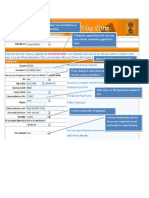 BLS Visa Sampleform