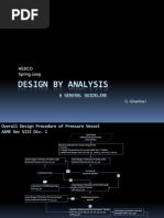 Design by Analysis General Guideline PDF