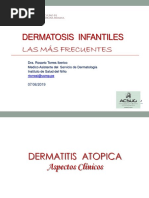 Dermatitis Atopica CLASE PEDIATRIA II ESPECIALIDADES DERMATOLOGIA 