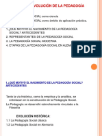 Esquema de Pedagogía Social