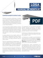 Manual Montaje Losa Alveolar PDF